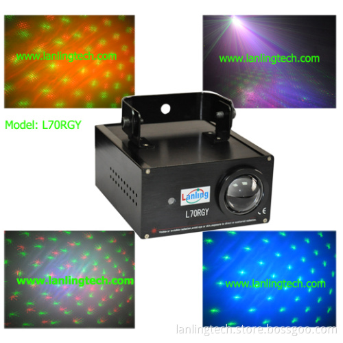 Mini RGY Laser Twinkling Light Stage Laser Light